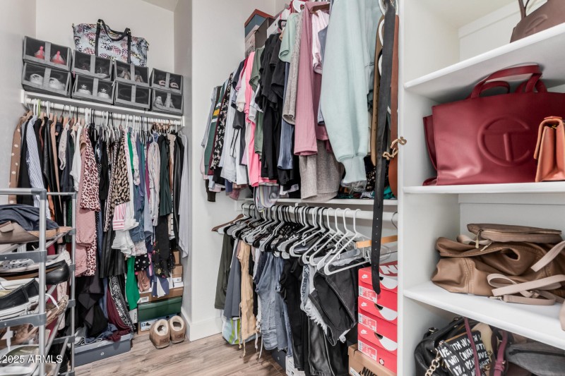 Primary Walk In Closet