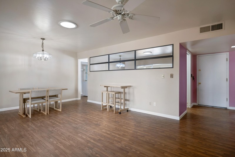 Front entry and foyer.