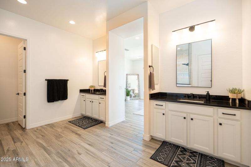 primary bedroom suite