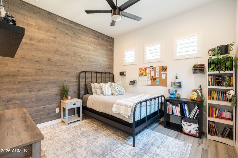 bedroom two w/private bath & w/i closet