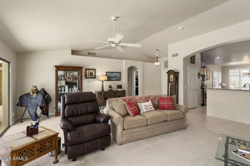 Expansive Great room