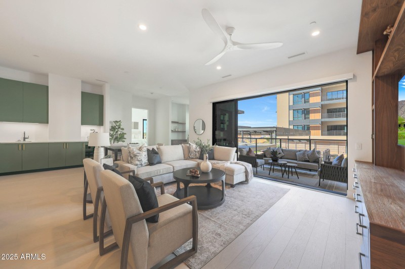 Sliding Window Wall - Open