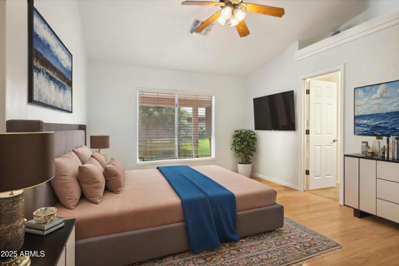VIRTUAL STAGING PRIMARY BEDROOM