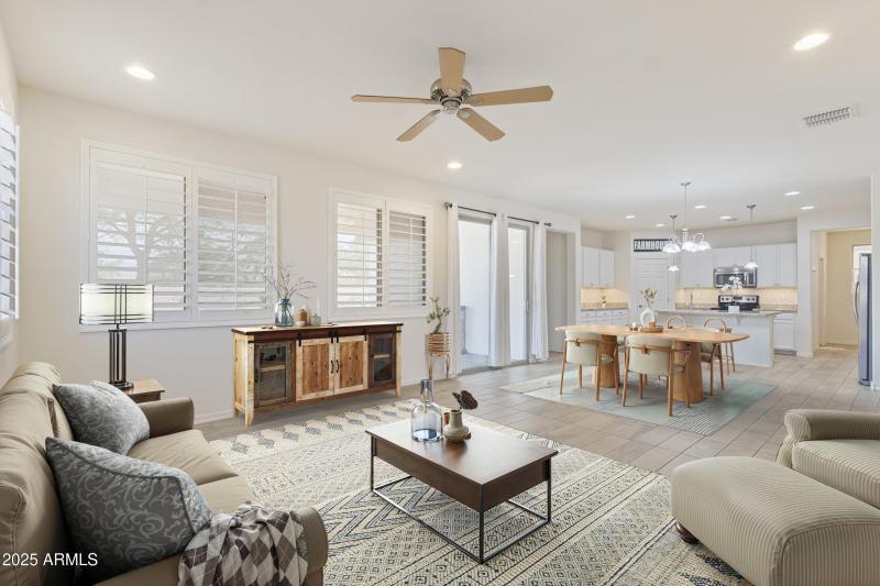 Virtually Staged Great Room