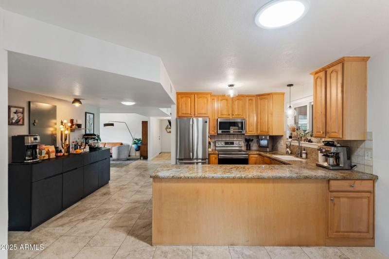 Kitchen from family room