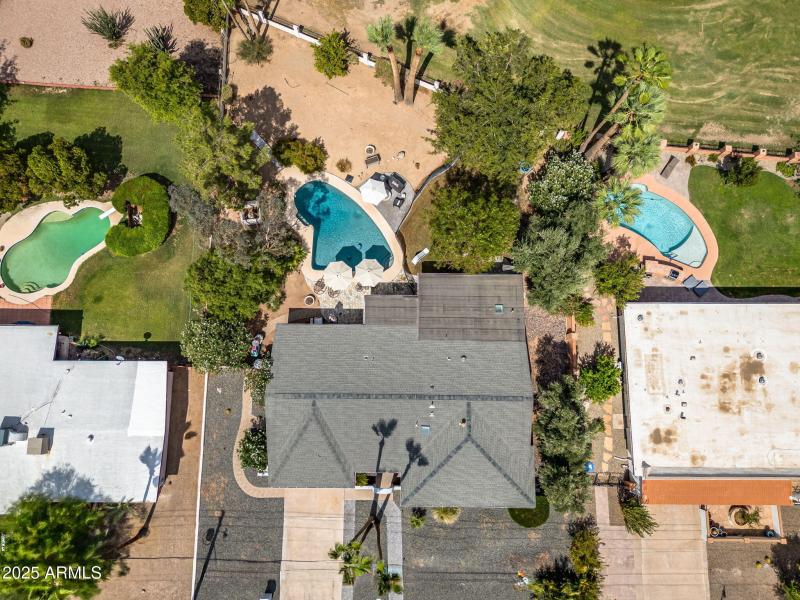 View of 1/3 acre lot