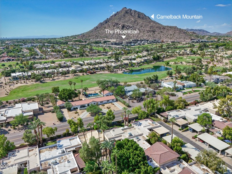 Just steps to Camelback trailhead