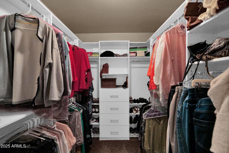 Primary Walk-in closet