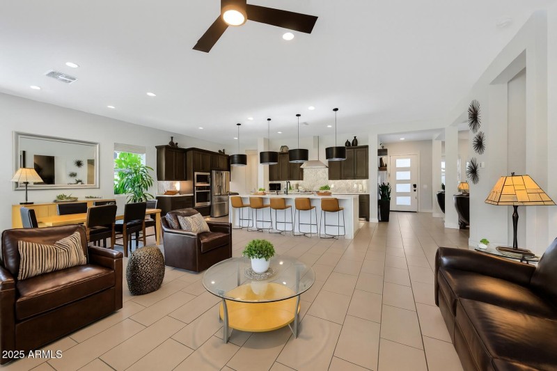 Open Floor Plan Living