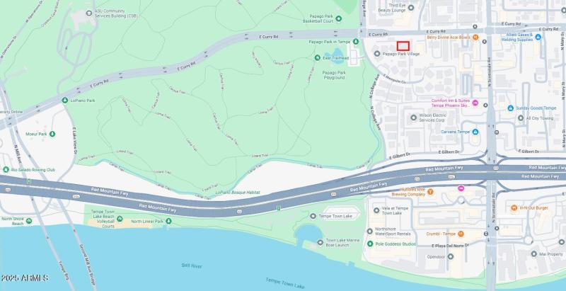 E217 Map to Town Lake