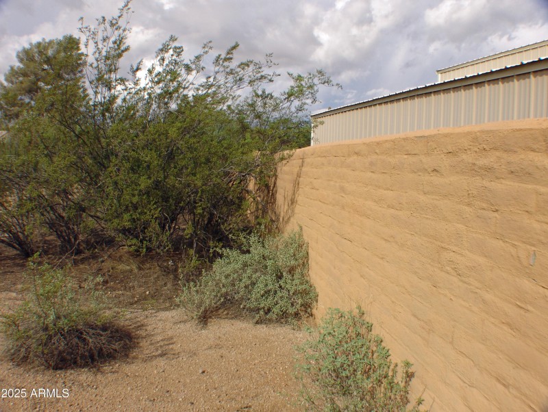 REAR BOUNDARY WALL OF PROPERTY DSC07467