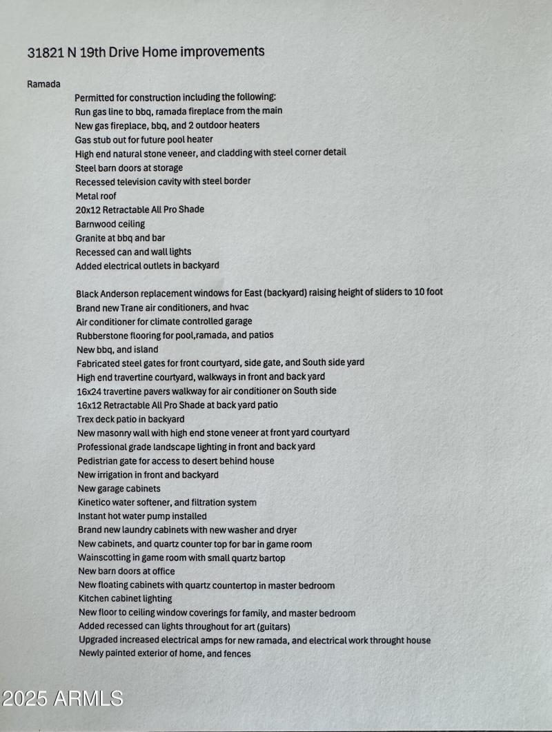 Details and Upgrades