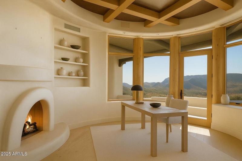 Virtually Staged Office