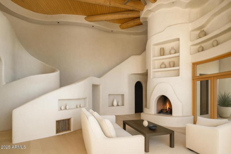 Virtually Staged Family Room