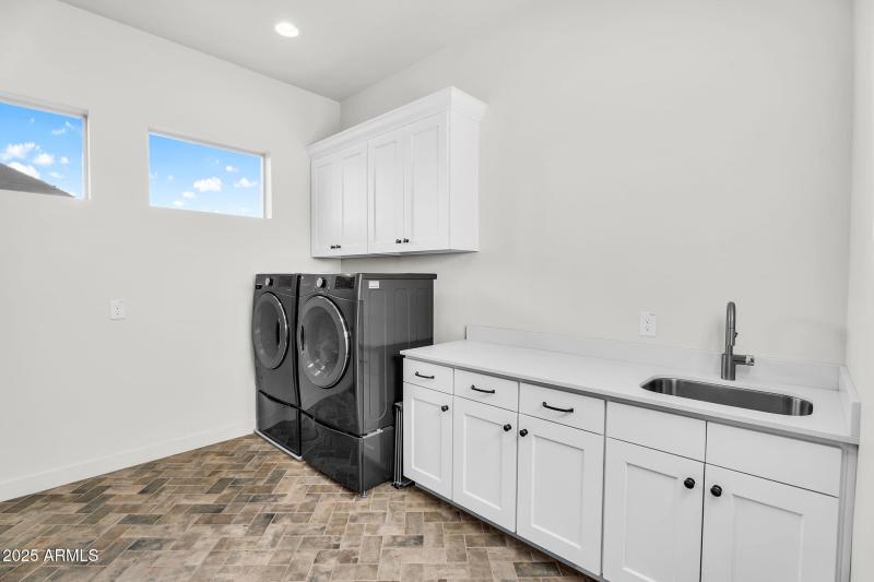 HUGE laundry room!