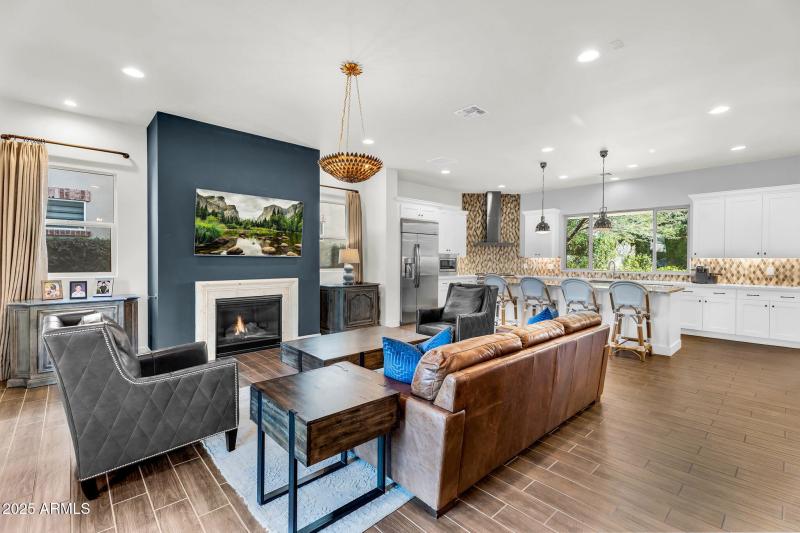 Wonderful great room layout