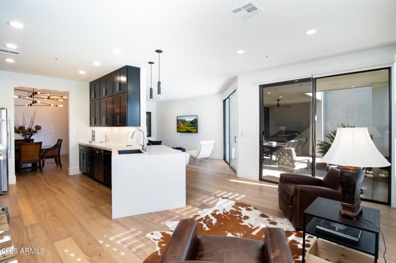 DEN AREA OFF KITCHEN