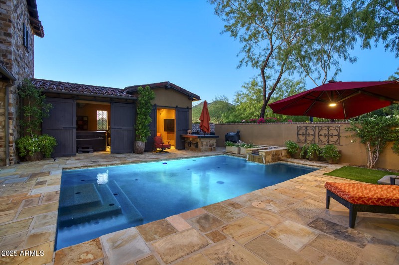 Pool and Enclosed Outdoor Living