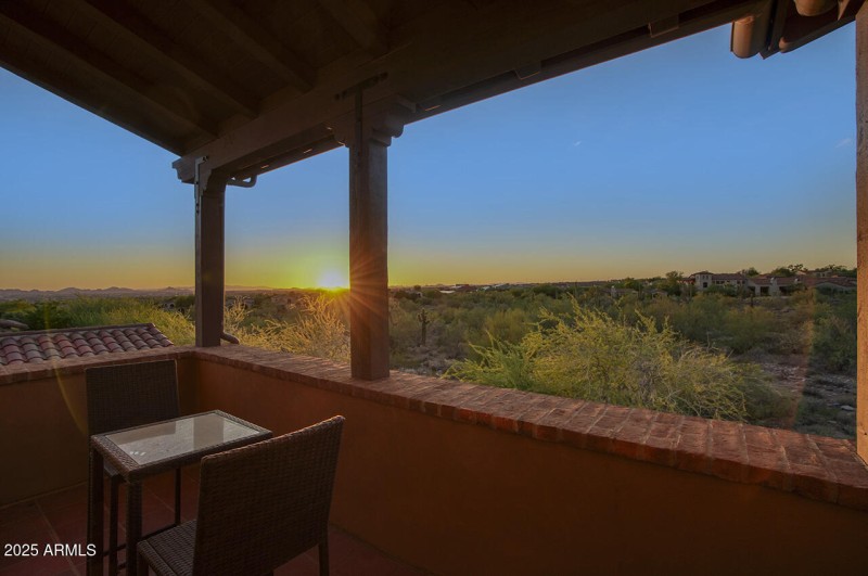 Balcony off Owner's Suite
