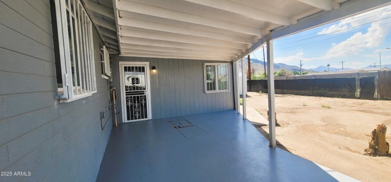 Rear Patio off Family Room
