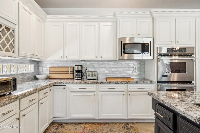 Custom Cabinetry with Double Ovens