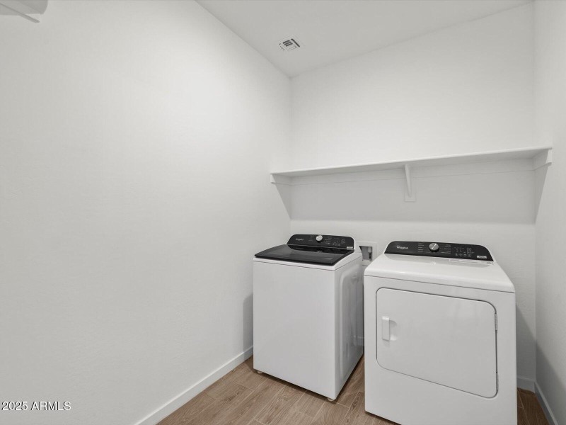 Included Washer & Dryer