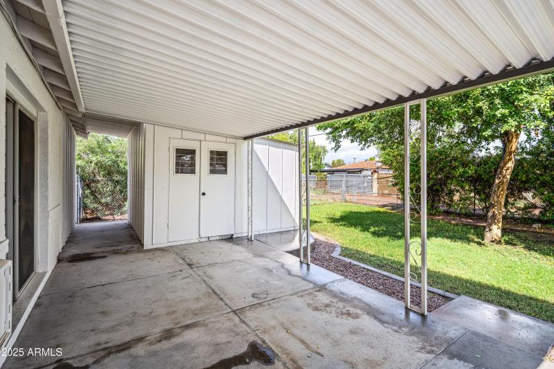3rd Room Casita and covered Patio