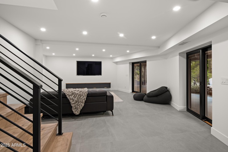 LOWER LEVEL MEDIA ROOM