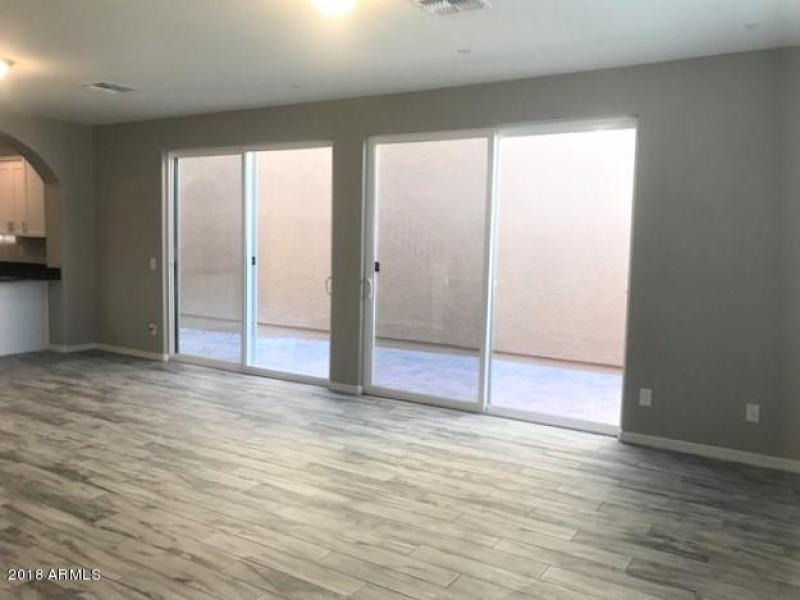 Living room w/double sliders