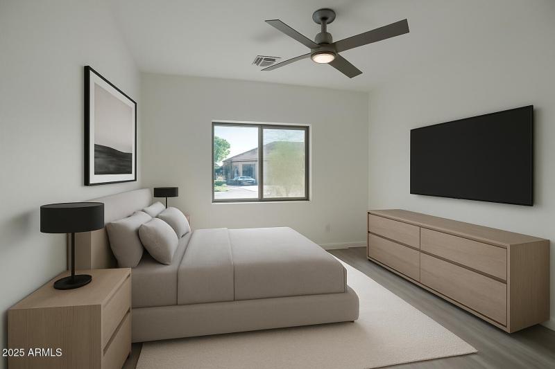 Virtually Staged Bedroom 2