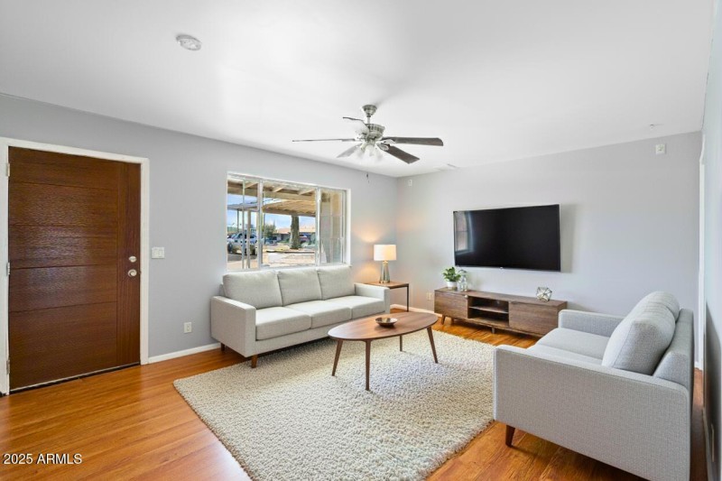 Living Room - Digitally Staged