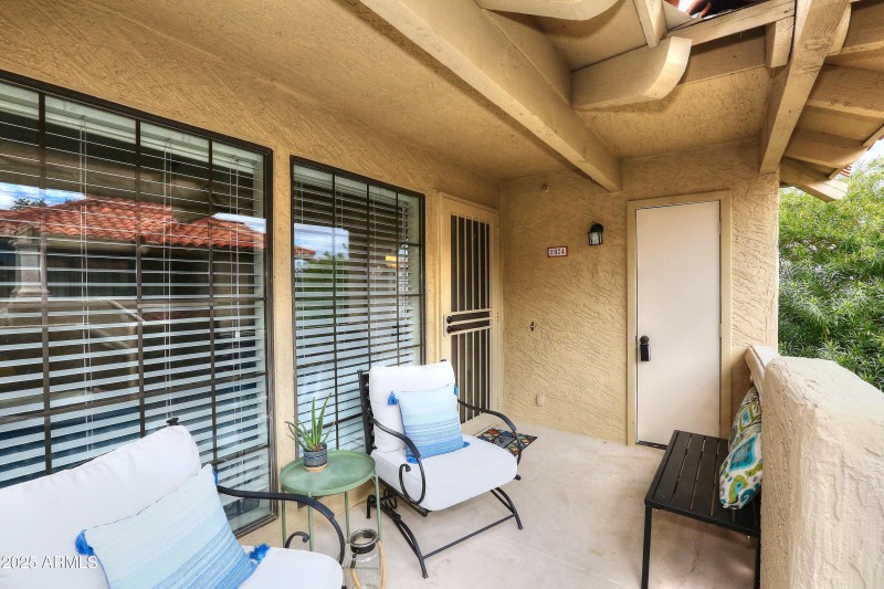 Front Patio-Storage Closet