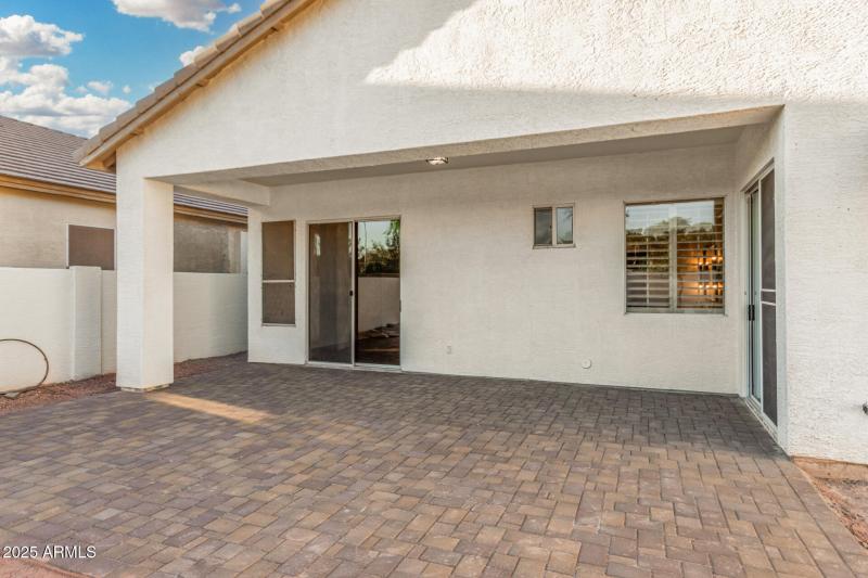 Pavered Covered Patio