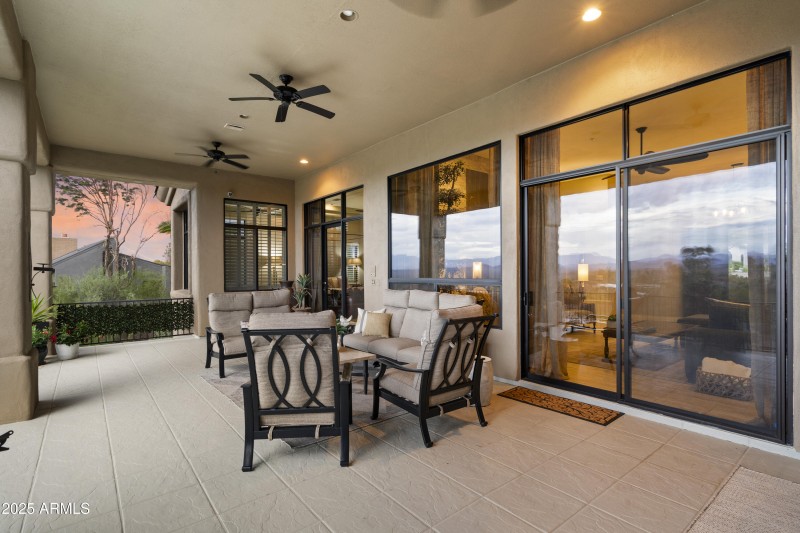 Multiple seating areas