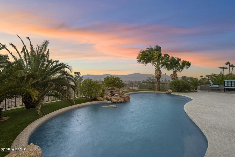 Views while swimming