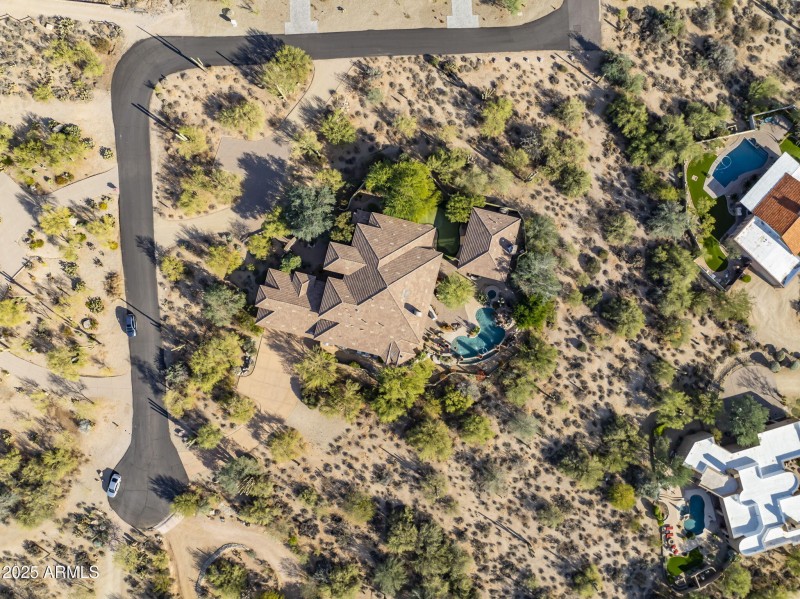 Aerial View of the Property