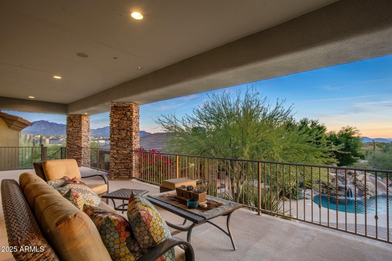 Balcony w/ Mountain Views