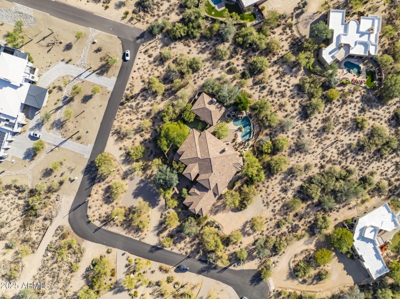 Aerial View of the Property