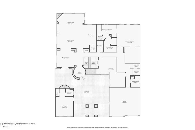 Floor Plan - Floor 1 - Aleppo