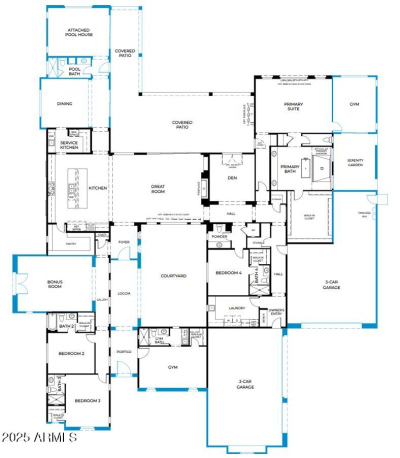 12595 E Cochise Dr - Floor Plan