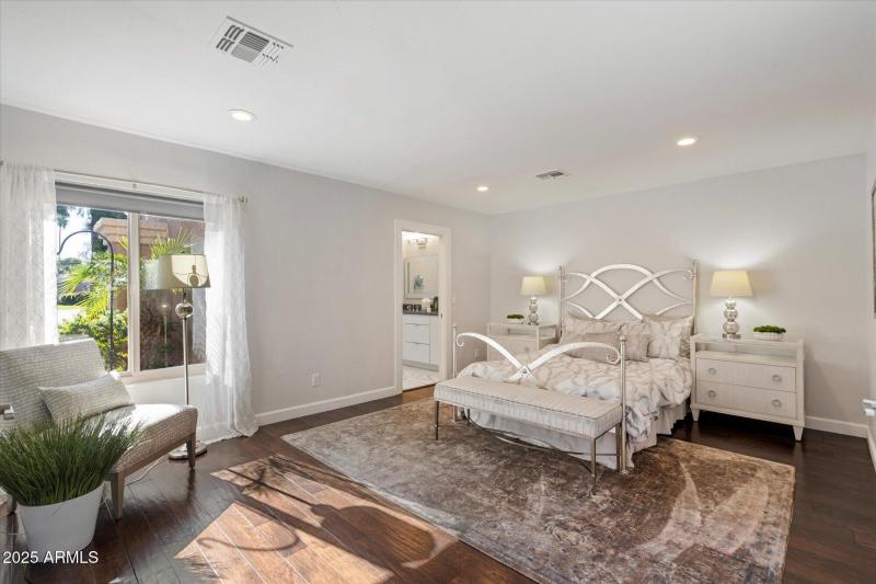 Double doors to Primary Suite