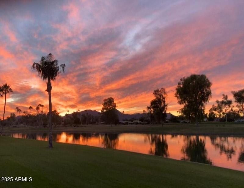 Sunset 4 from back patio