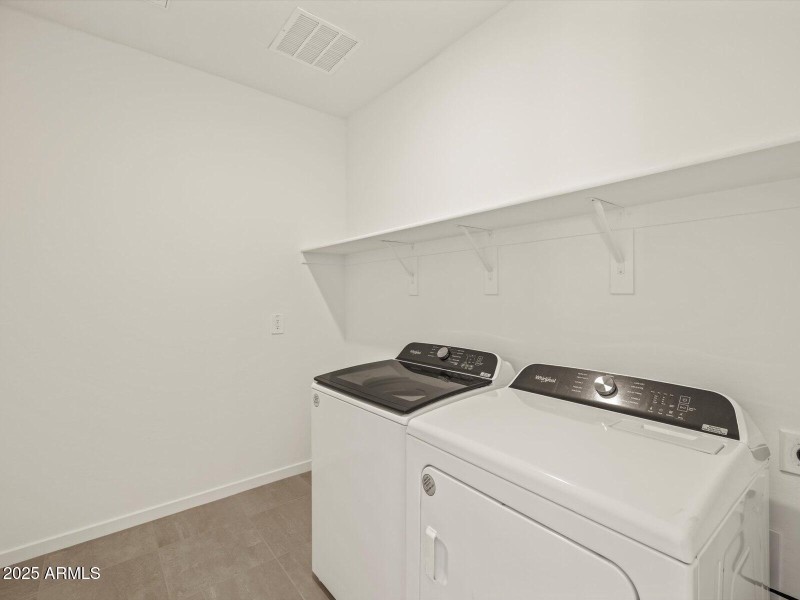 Included Washer & Dryer