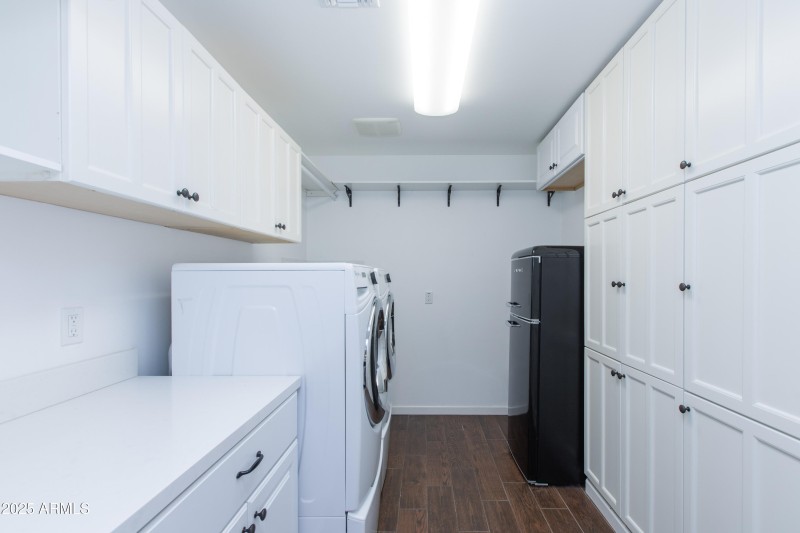 Large Laundry Room With Storage