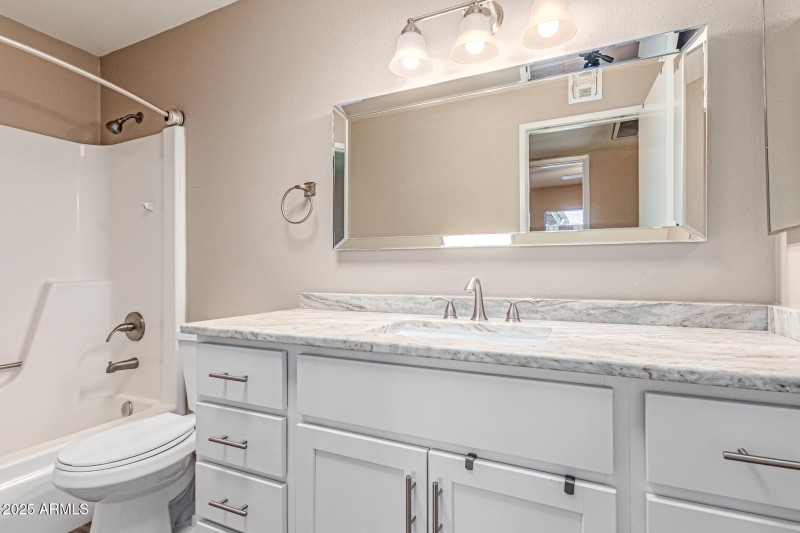 Beautiful second bathroom