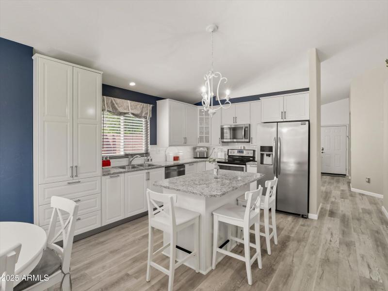 Kitchen to front door