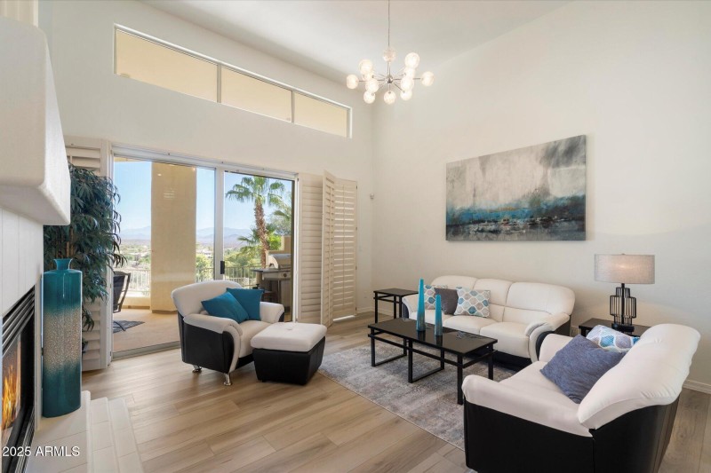 Living Area with Views