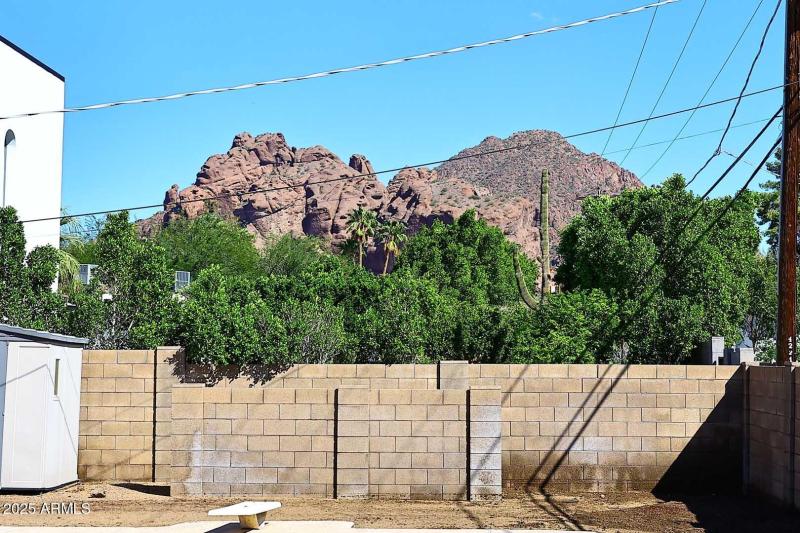Backyard View of Camelback Mountain