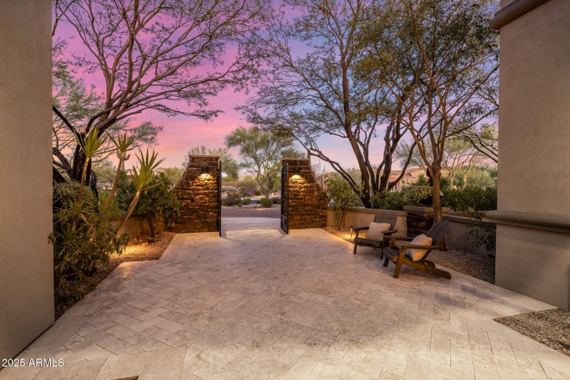 Custom Gated Front Entry