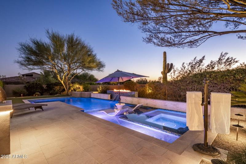 Designer-Inspired Pool and Spa